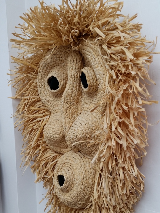 Native American Made Masks, Iroquois False Face Masks, Corn Husk Masks