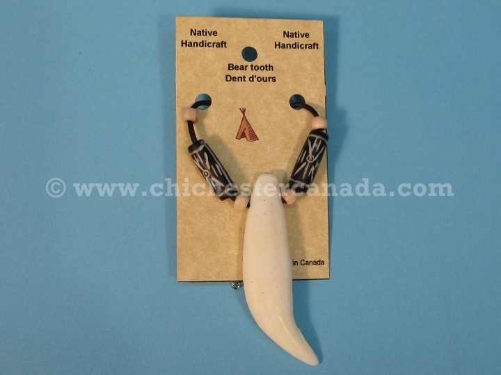 Real Black Bear Tooth Necklace from Canada