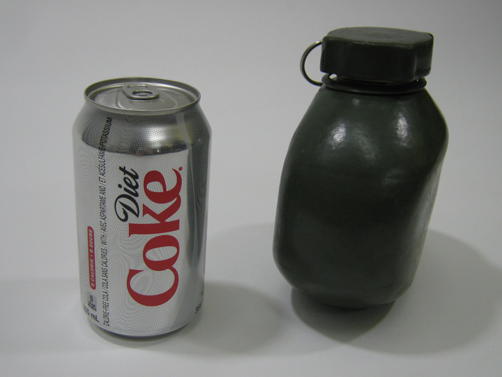 Army Surplus, Helmets, Canteens